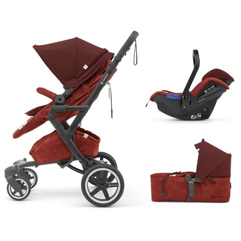 Carucior Neo Plus Mobility Set Autumn Red - Concord, Culoare: Rosu