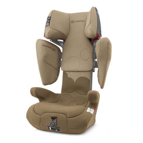 Scaun auto Isofix Concord Transformer Tech Tawny Beige, Culoare: Crem, Grupa: 15-36kg (4 ani - 12 ani)  - ExclusivMAG.ro