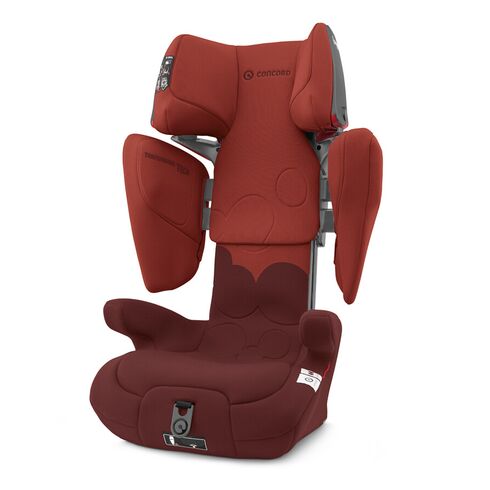 Scaun auto Isofix Concord Transformer Tech Autumn Red, Culoare: Rosu, Grupa: 15-36kg (4 ani - 12 ani)