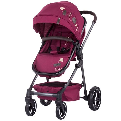 Carucior 2 in 1 Chipolino Noah orchid linen, Culoare: Violet