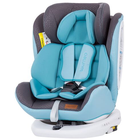 Scaun auto Isofix Chipolino Tourneo 0-36 kg baby blue, Culoare: Albastru, Grupa: 0-36kg (0 luni - 12 ani)