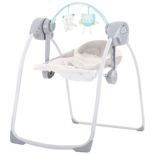 Leagan electric Chipolino Felicity Bird, Culoare: Crem