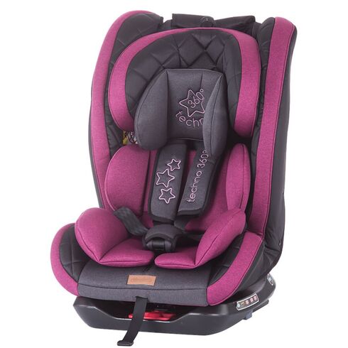 Scaun auto Isofix Chipolino Techno 0-36 kg orchid, Culoare: Violet, Grupa: 0-36kg (0 luni - 12 ani)  - ExclusivMAG.ro