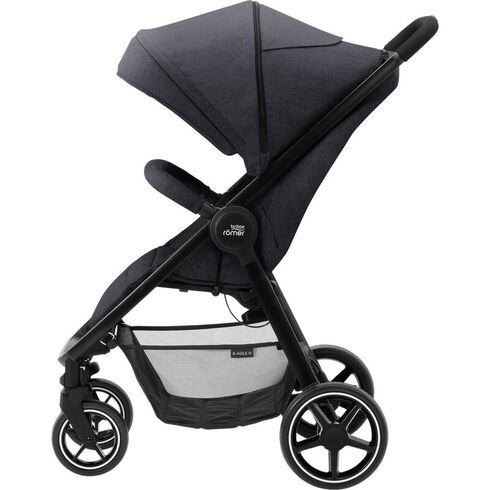 Carucior B-Agile 4 M Black Shadow- Britax, Culoare: Negru,poza 2
