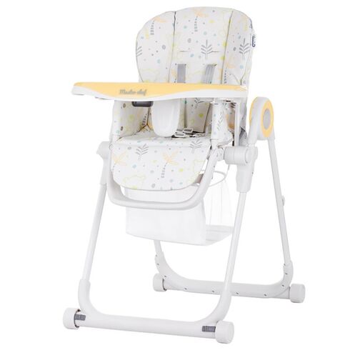 Scaun de masa Chipolino Master Chef lime, Culoare: Galben