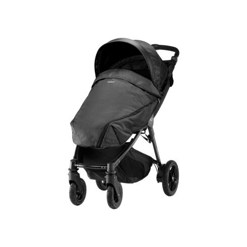 Carucior B-Motion 4 PLUS Black Denim cu invelitoare Apron Britax