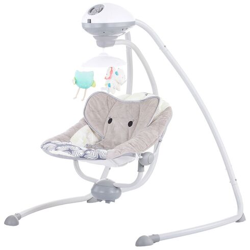 Leagan electric Chipolino Aida gray dumbo, Culoare: Gri
