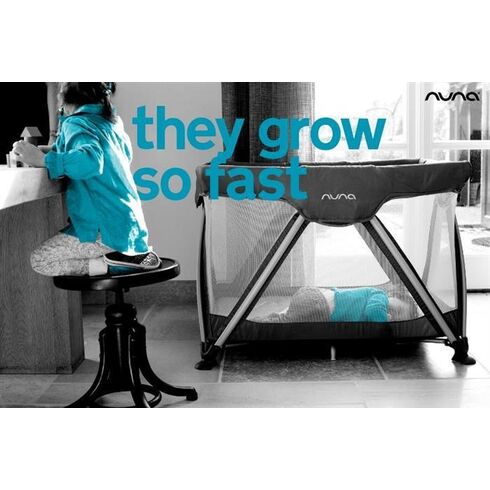 Nuna - Patut pliant Sena Safari, Culoare: Crem,poza 6