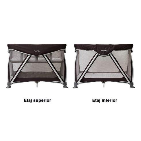 Nuna - Patut pliant Sena Safari, Culoare: Crem,poza 5