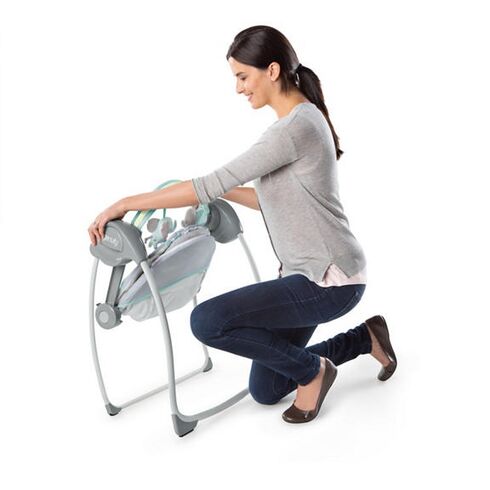 Ingenuity - Leagan portabil Comfort 2 Go Jungle Journey,poza 3