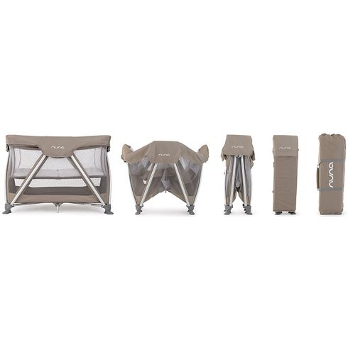 Nuna - Patut pliant Sena Safari, Culoare: Crem,poza 2