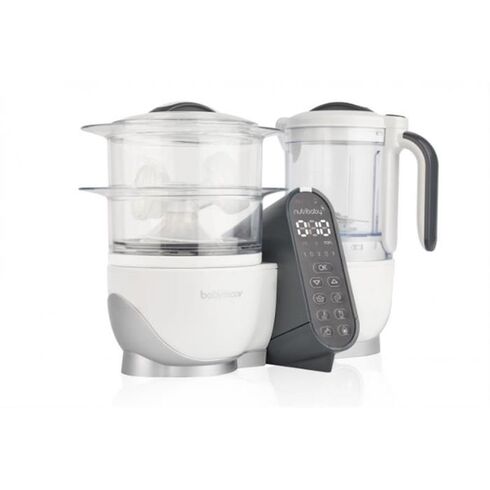 Robot multifunctional 5 in 1 Nutribaby (+) Loft White Babymoov, Culoare: Alb - poza 5 - ExclusivMAG.ro