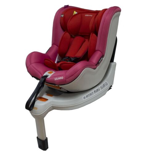 Scaun auto Isofix Solario Rosu - Coto Baby  - ExclusivMAG.ro