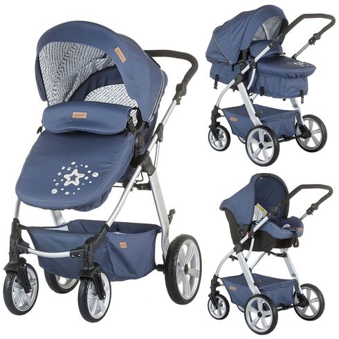 Carucior Chipolino Fama 3 in 1 marine blue