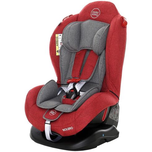 Scaun auto Bolero Melange Rosu - Coto Baby  - ExclusivMAG.ro