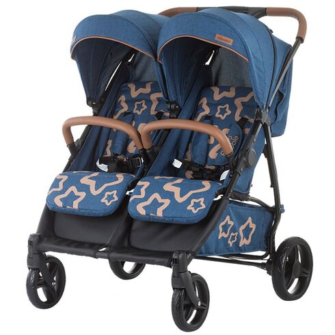 Carucior gemeni Chipolino Passo Doble marine blue  - ExclusivMAG.ro