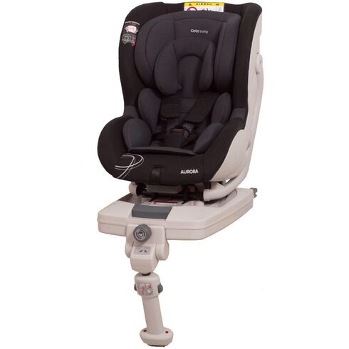 Scaun Auto Coto Baby Aurora Isofix 0-18 Kg Black, Culoare: Negru, Grupa: 0-18kg (0 luni - 4 ani)  - ExclusivMAG.ro