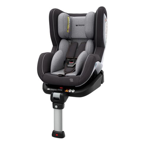 Scaun auto FOX Isofix 0-18kg Grey Melange Osann, Culoare: Gri, Grupa: 0-18kg (0 luni - 4 ani)