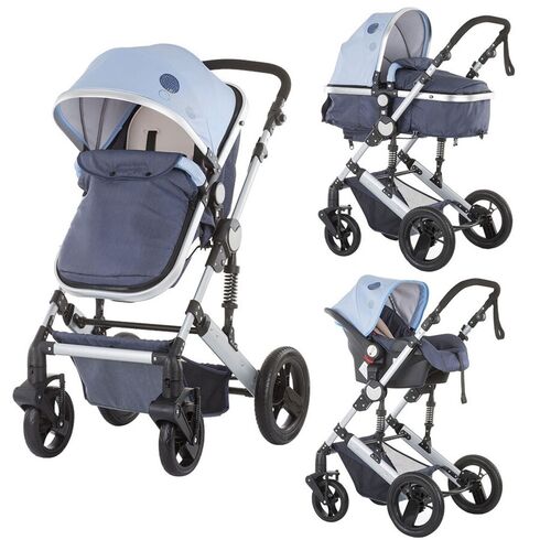 Carucior Chipolino Terra 3 in 1 sky blue
