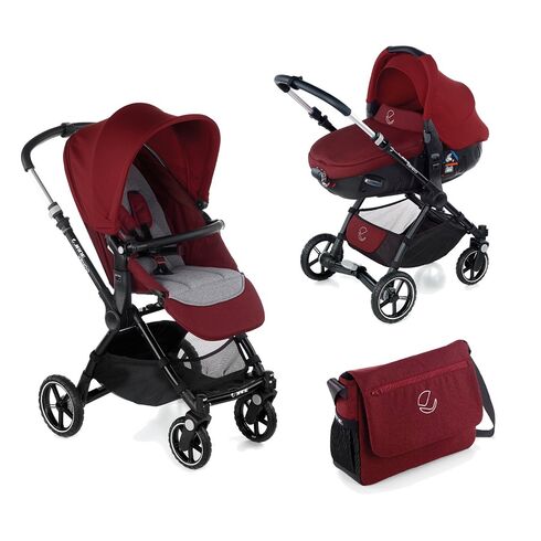 Carucior Jane Kendo Matrix Light 2 Red Beign, Culoare: Gri/Rosu