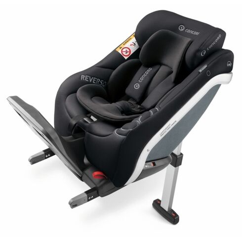 Scaun auto Isofix Concord Reverso Plus Cosmic Black, Culoare: Gri/Negru, Grupa: 0-18kg (0 luni - 4 ani)