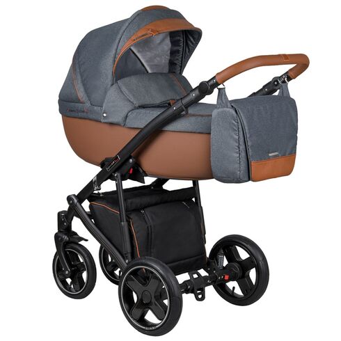 Carucior 3 in 1 Modena MOD2 Coletto, Culoare: Maro