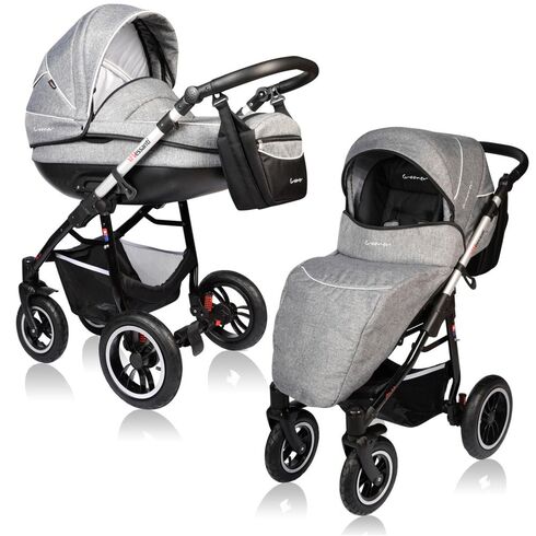 Carucior Vessanti Crooner 2 In 1 Gray, Culoare: Gri