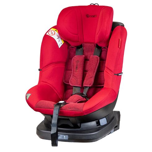 Scaun auto Millo rotativ 360 grade cu ISOFIX 0-18 kg Rosu Coletto, Culoare: Rosu, Grupa: 0-18kg (0 luni - 4 ani)