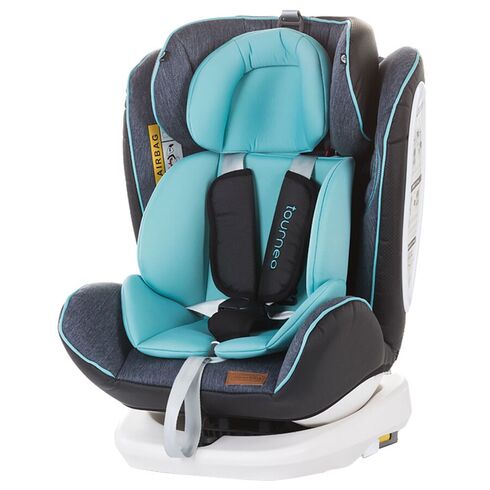 Scaun auto Isofix Chipolino Tourneo 0-36 kg sky blue, Culoare: Blue, Grupa: 0-36kg (0 luni - 12 ani)