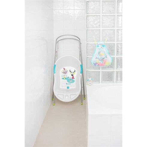Badabulle - Set cadita ergonomica si suport pentru cadita Fun - White - poza 3 - ExclusivMAG.ro