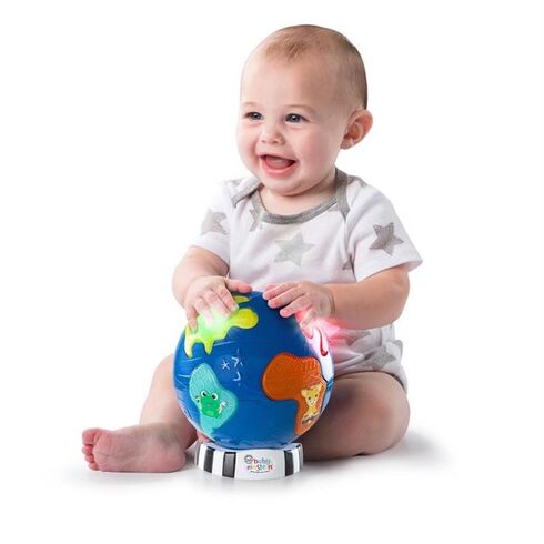 Jucarie cu lumini si suntele Discovery Globe Baby Einstein - poza 3 - ExclusivMAG.ro