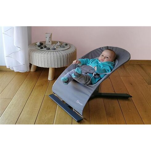 BabyGo - Sezlong Fancy Grey,poza 5