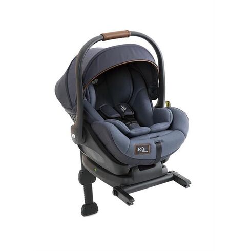 Scoica auto Joie inclinabila I-Size I-Level Signature Granit Bleu, nastere-85 cm - poza 4 - ExclusivMAG.ro