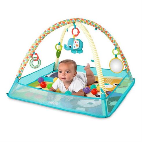 Bright starts - Salteluta de activitati cu bile ‘More-in-One Ball Pit Fun’ - poza 3 - ExclusivMAG.ro