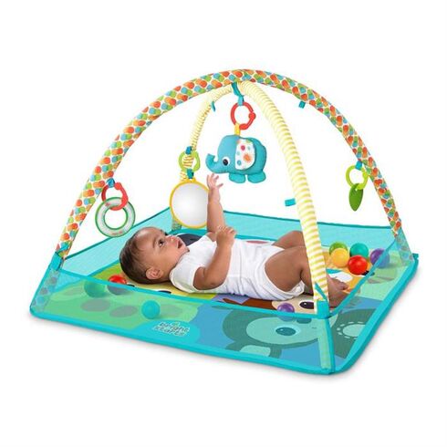 Bright starts - Salteluta de activitati cu bile ‘More-in-One Ball Pit Fun’ - poza 2 - ExclusivMAG.ro