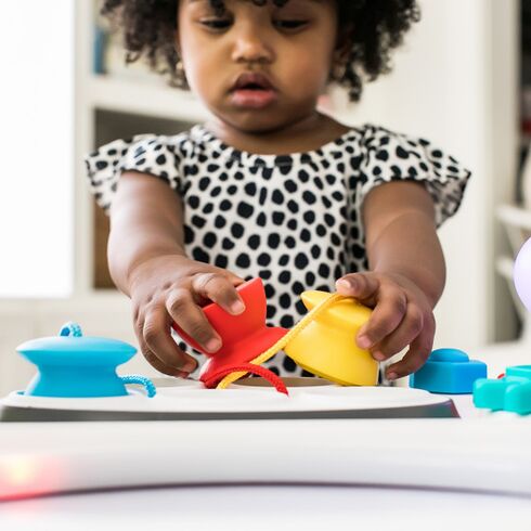 Masuta de activitati Curiosity Table Baby Einstein - poza 4 - ExclusivMAG.ro