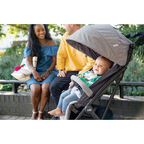 Carucior Joie ultracompact Tourist Coal, Culoare: Negru,poza 7