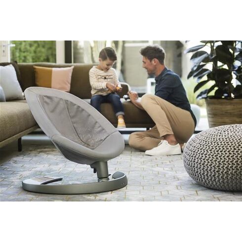 Nuna - Sezlong Leaf Grow Champagne, Culoare: Crem,poza 6