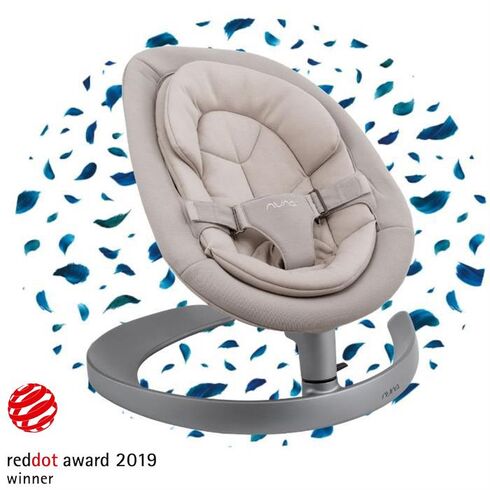 Nuna - Sezlong Leaf Grow Champagne, Culoare: Crem,poza 7