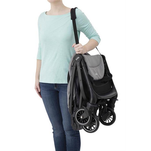Carucior Joie ultracompact Tourist Coal, Culoare: Negru,poza 6