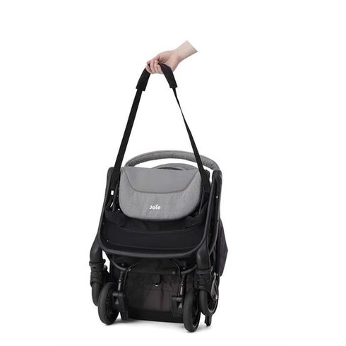 Carucior Joie ultracompact Tourist Gray Flannel, Culoare: Gri,poza 6