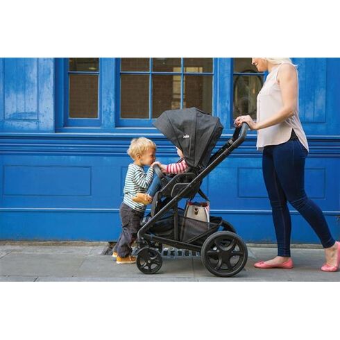 Carucior Joie multifunctional Chrome Deluxe Foggy Gray,poza 8