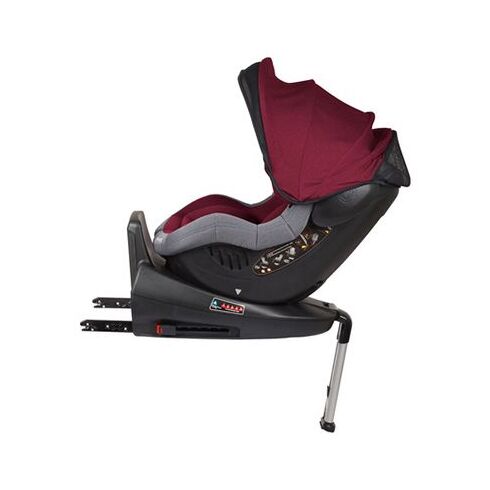 BabyGo – Scaun auto ISO Rotativ 360° - Rosu,poza 6