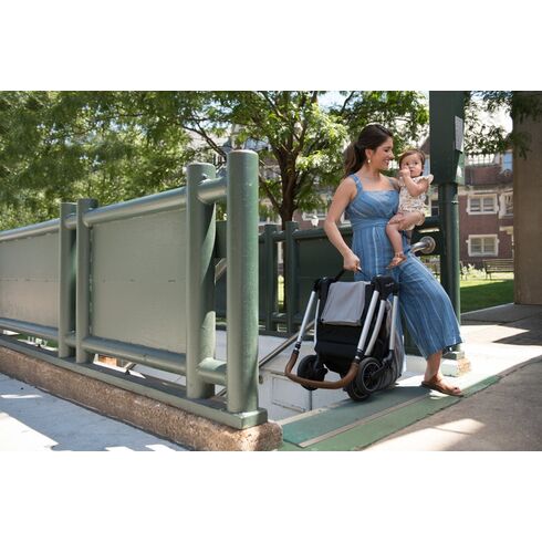 Carucior Nuna compact Triv Frost, Culoare: Gri deschis,poza 3