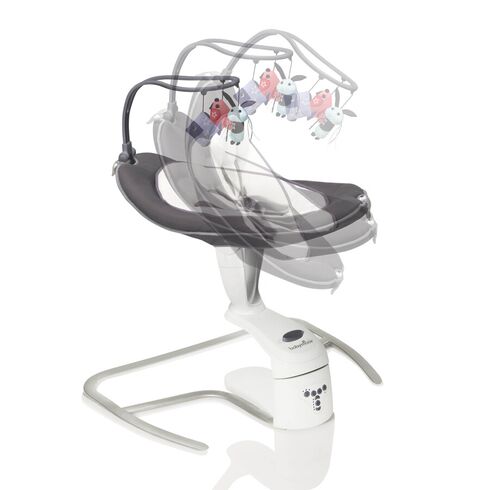 Leagan Swoon Motion Zinc Babymoov, Culoare: Alb/Gri,poza 2