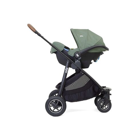 Scoica auto Joie i-Snug cu tetiera reglabila, nastere - 75 cm, Laurel, Culoare: Verde, Grupa: 0-13kg (0 luni - 12 luni),poza 5