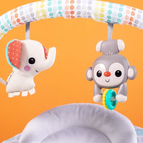 Bright Starts – Leagan portabil Whimsical Wild™,poza 3