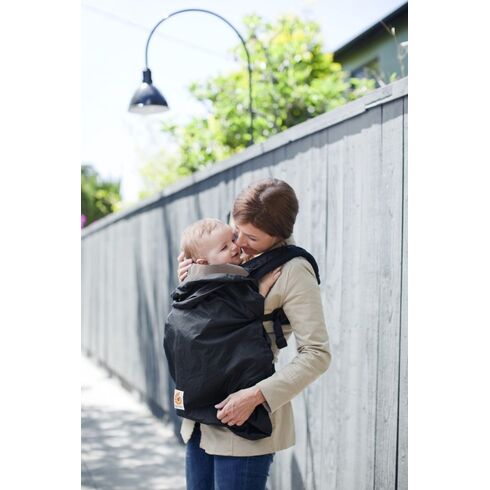 Protectie Iarna 2 in 1 Ergobaby Black Ergobaby