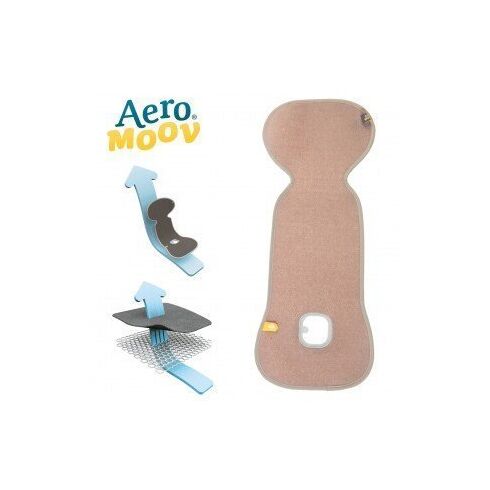 Protectie Antitranspiratie Scaun Auto GR 0+ BBC Organic Sand Aeromoov