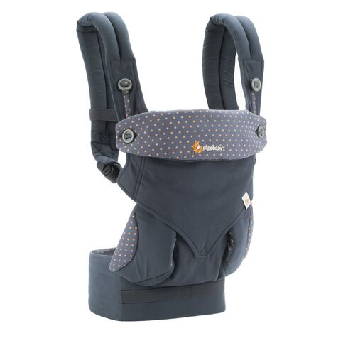 Marsupiu 4 Pozitii 360 Dusty Blue Ergobaby - poza 4 - ExclusivMAG.ro